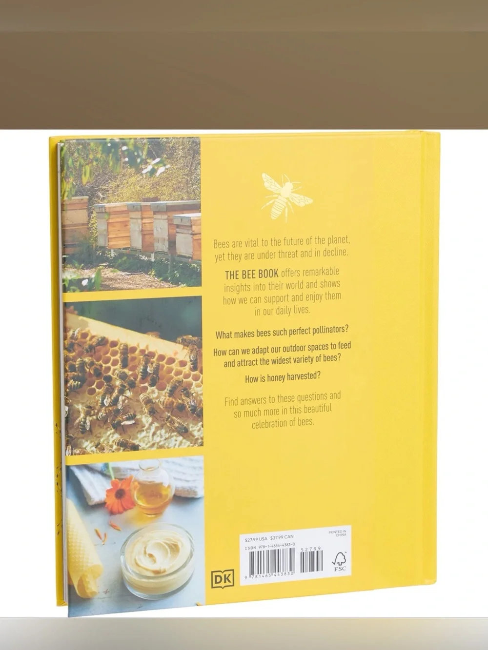 THE BEE BOOK From Penguin Random House $28 Retail NEW